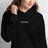 COURAGE  | Embroidered Unisex Heavy Blend Hoodie