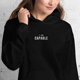 I AM CAPABLE | Embroidered Unisex Heavy Blend Hoodie