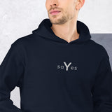 SAY YES | Embroidered Unisex Heavy Blend Hoodie