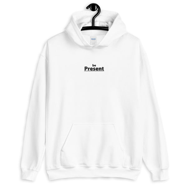 Be Present | Embroidered Unisex Heavy Blend Hoodie