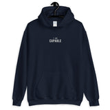 I AM CAPABLE | Embroidered Unisex Heavy Blend Hoodie