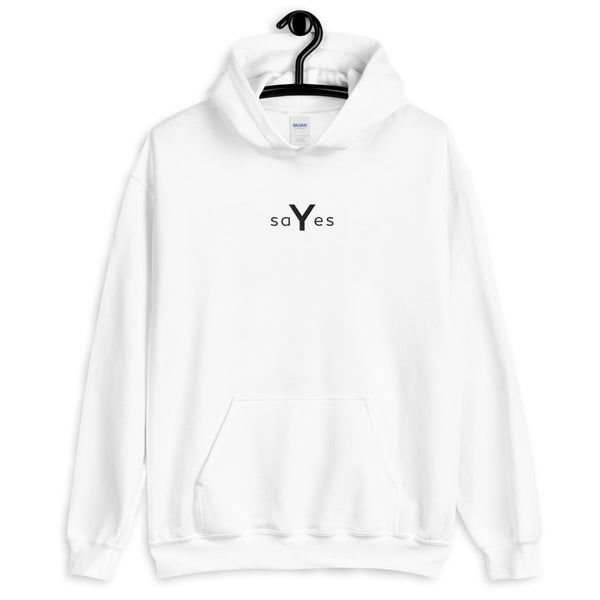 SAY YES | Embroidered Unisex Heavy Blend Hoodie