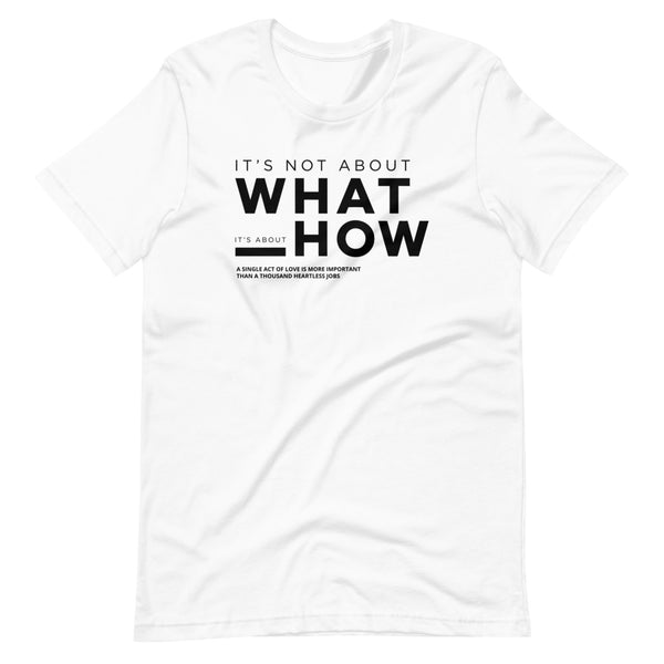 IT'S ABOUT HOW | Unisex Premium T-Shirt