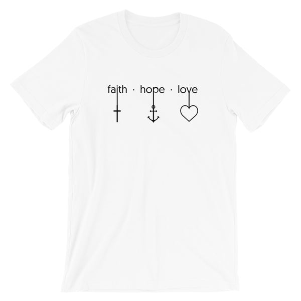 Faith, Hope, Love | Unisex Premium T-Shirt