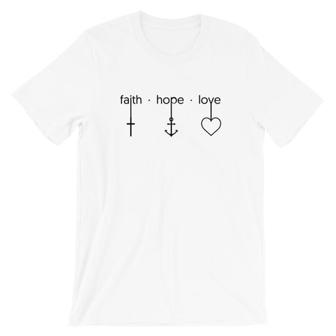 Faith, Hope, Love | Unisex Premium T-Shirt