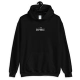I AM CAPABLE | Embroidered Unisex Heavy Blend Hoodie