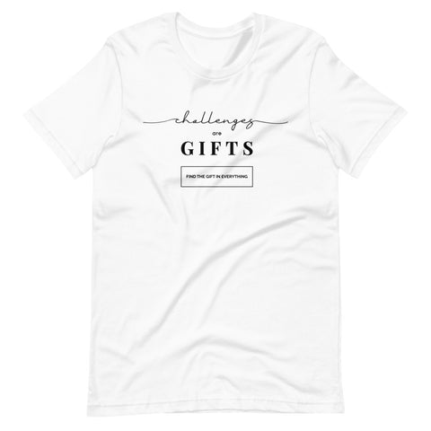 CHALLENGES ARE GIFT | Unisex Premium T-Shirt