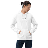 ENOUGH | Embroidered Unisex Heavy Blend Hoodie