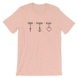 Faith, Hope, Love | Unisex Premium T-Shirt